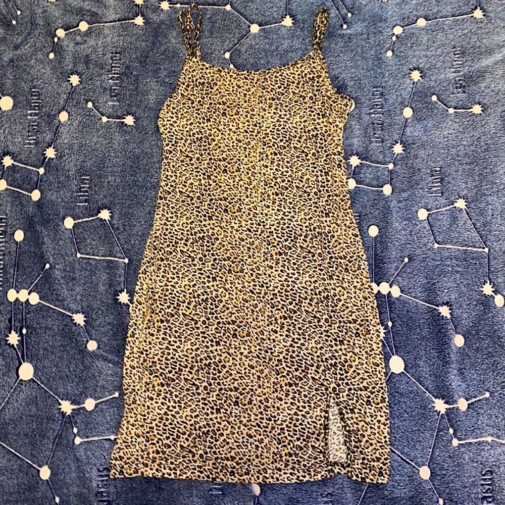 Leopard print dress